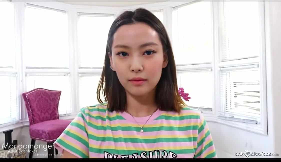 ジェニー・ディープフェイク動画【モンドモンガー】アジアンティーンフェラチオ