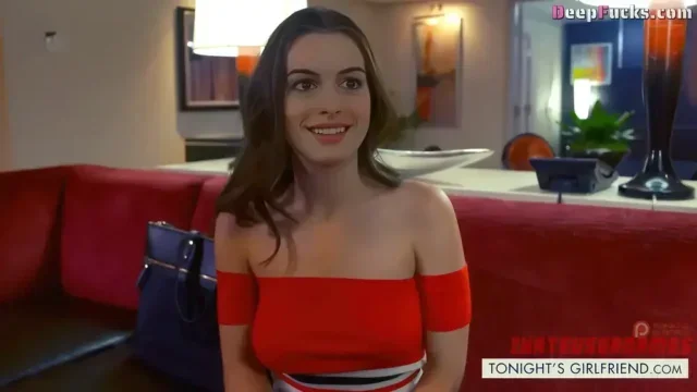 Anne Hathaway täuscht die Freundin von heute Abend